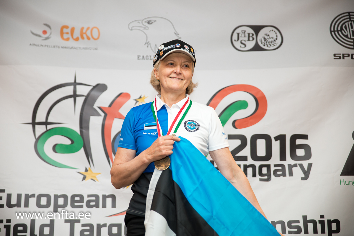 European Champion - Heli Jalakas